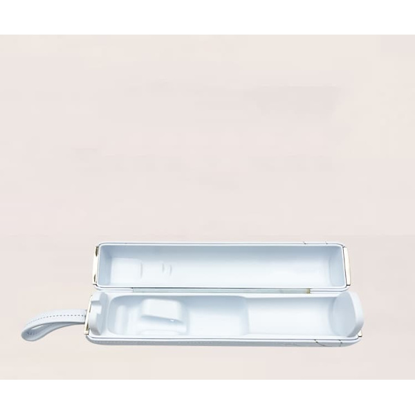 Philips Laddningsbart Resefodral för Eltandborste | Blommig Blå Design | Passar HX9997 | Original Förvaringsbox