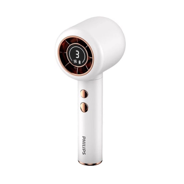 Philips Neck Hanging Fan – en bærbar mini udendørsventilator med lydløs opladning og bladløst design