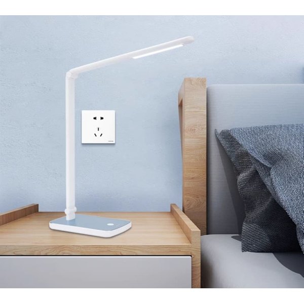 Philips LED-skrivbordslampa med AA-nivå för ögonskydd, avsedd för läsning och skrivning, bra hjälp vid inlärning och läsning