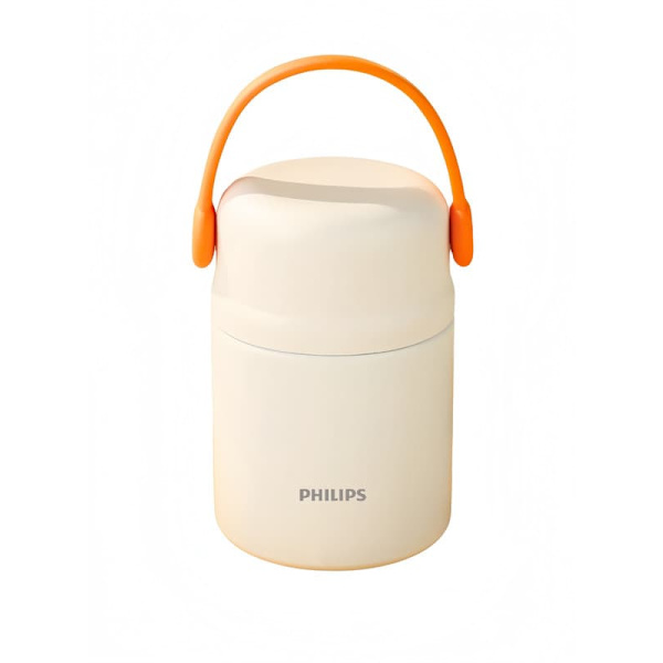 Philips termiska lunchlåda 316L rostfritt stål gryta vattenkokare isolerad hink lunchlåda
