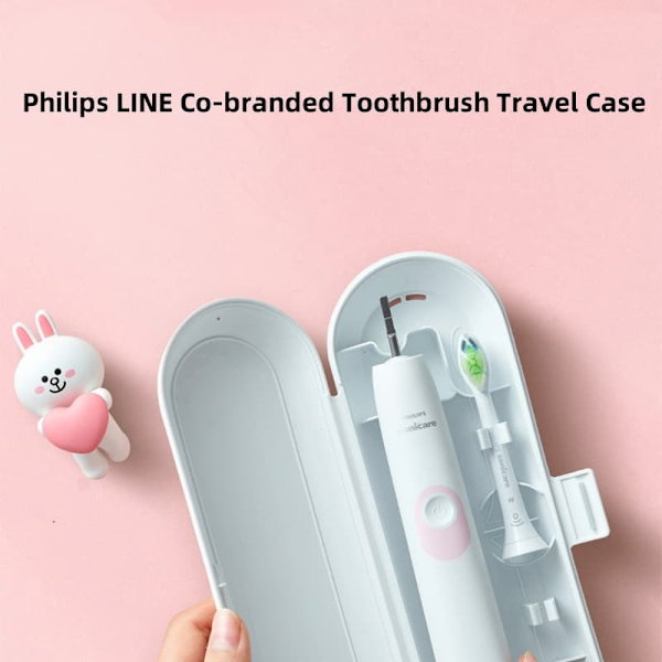Philips rejseetui til elektrisk tandbørste | HX6801 Cony Special Edition | Originalt tilbehør – Bærbar opbevaringsboks