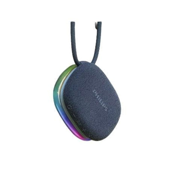 Philips TAS2307 -ulkokaiuttimet Bluetoothilla: värikkäät valot, kevyet ja kannettavat voimakkaalla bassolla