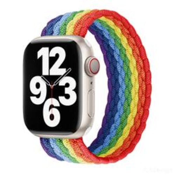 Apple Watch-kompatibelt ARMBÅND Elastic RAINBOW 42/44/45 mm MultiColor S