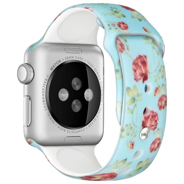 Apple Watch kompatibelt Armband Silikon MINTFLOWER 38/40/41 mm Multicolor L