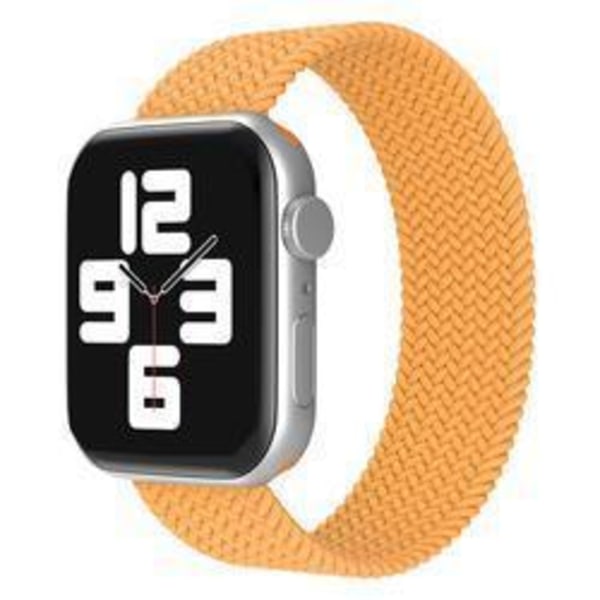 Apple Watch kompatibelt ARMBAND Elastiskt GUL 38/40/41 mm SunnyYellow M