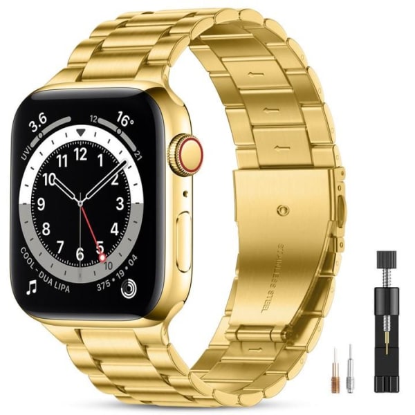 Apple Watch-kompatibelt armbånd Metal GULD 38/40/41 mm Gold