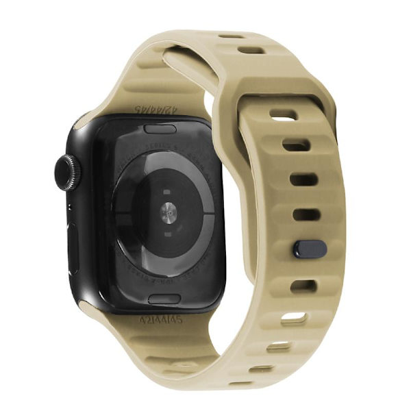Apple Watch kompatibelt Armband SPORT Silikon KHAKI 38/40/41mm Khaki