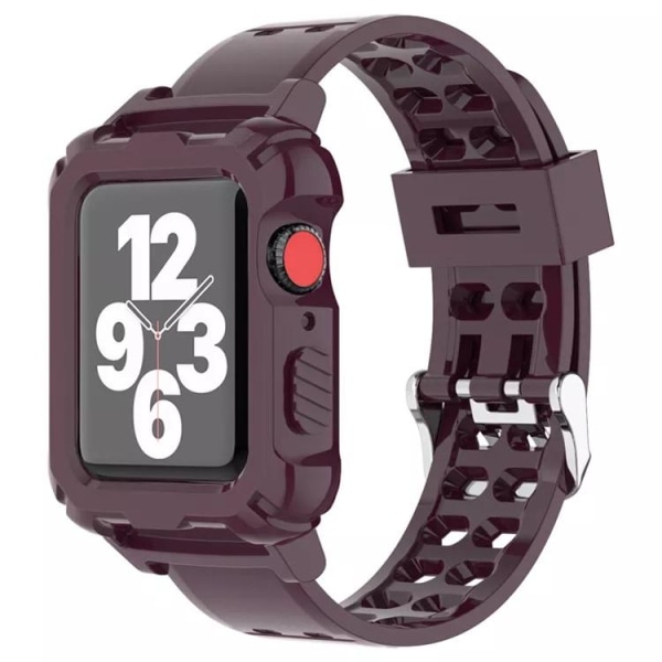 Apple Watch kompatibelt Armband TPU VINRÖD 42/44/415 mm Vin, röd one size