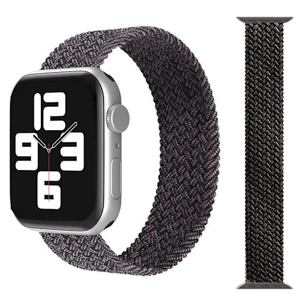 Apple Watch kompatibelt ARMBAND Elastiskt GRÅ 42/44/45 mm Grey M