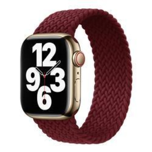 Apple Watch-kompatibelt ARMBÅND Elastik VINRØD 42/44/45 mm WineRed M