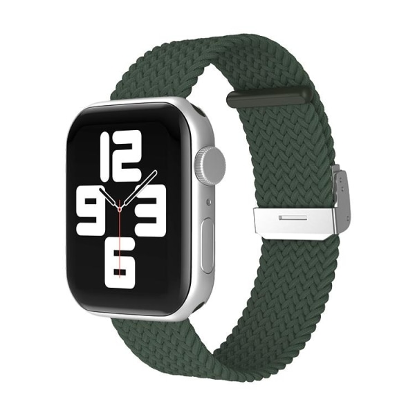 Apple Watch kompatibelt Armband Elastiskt GRÖN 38/40/41 mm Grön one size