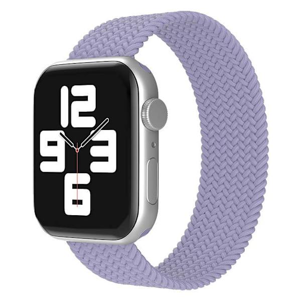 Apple Watch kompatibelt ARMBAND Elastiskt LAVENDEL 42/44/45 mm LightPurple M