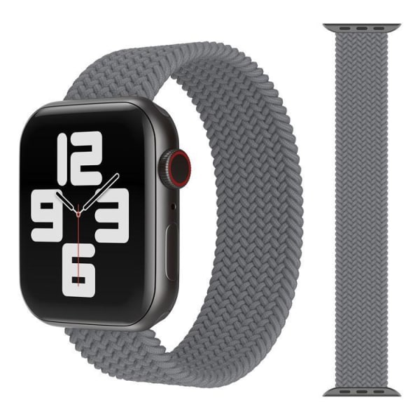 Apple Watchin kanssa yhteensopiva rannerengas Elastic GREY 38/40/41 mm Grey M