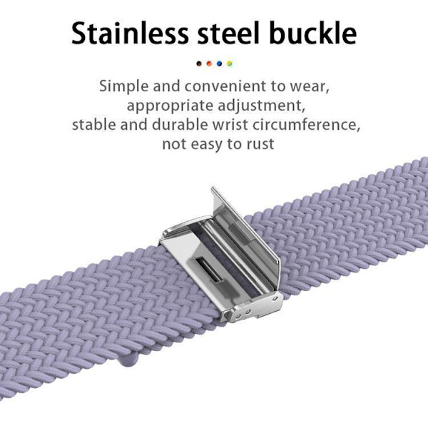 Apple Watch kompatibelt Armband Elastiskt MULTICOLOR 38/40/41mm Multicolor one size