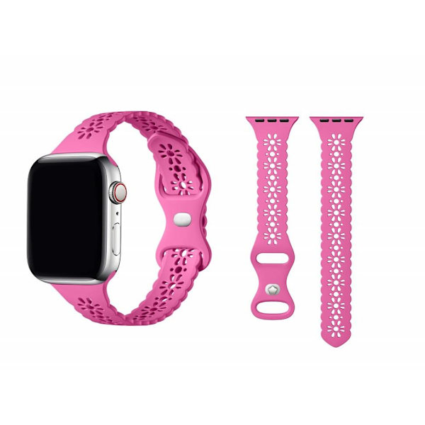 Apple Watch kompatibelt Armband SPETS CERISE 42/44/45/49mm Cerise one size