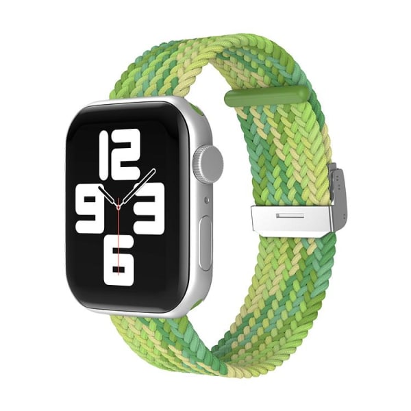 Apple Watch kompatibelt Armband Elastiskt GRÖN 38/40/41mm Grön one size
