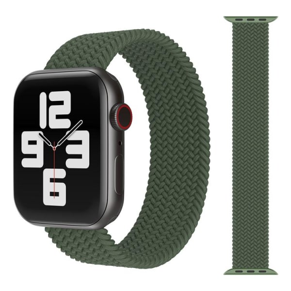 Apple Watch kompatibelt ARMBAND Elastiskt GRÖN 42/44/45 mm Green S