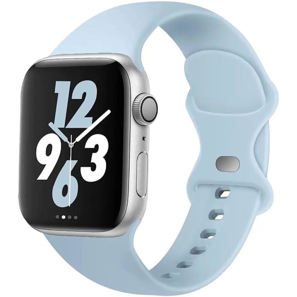 Apple Watch -yhteensopiva rannekoru, silikoni DARK BLUE 38/40/41 mm Blue S