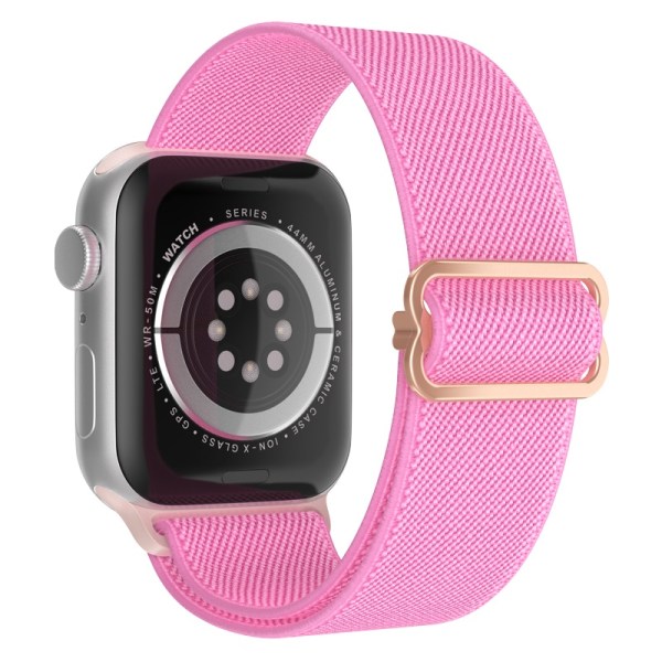 Apple Watchin kanssa yhteensopiva nailonrannekoru VAALEEN PINKKI 42/44/45 mm Pink one size