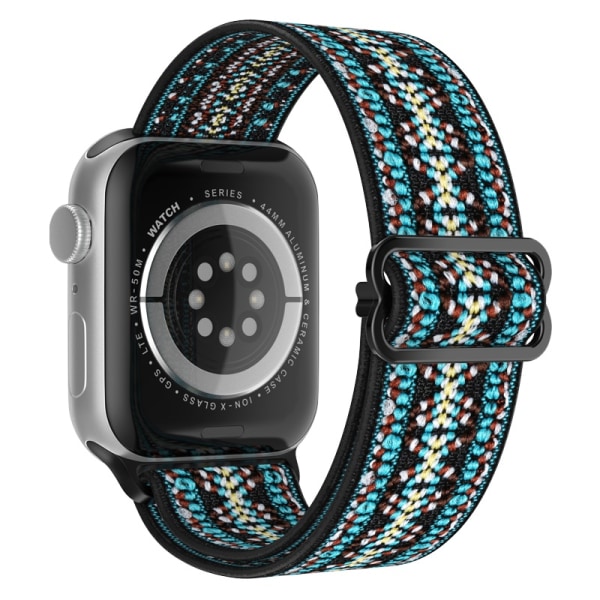 Apple Watch kompatibelt Nylon armband INKA/BLÅ 38/40/41 mm flerfärgad one size