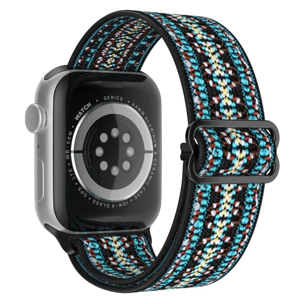 Apple Watch kompatibelt Nylon armband INKA/BLÅ 38/40/41 mm monivärinen one size