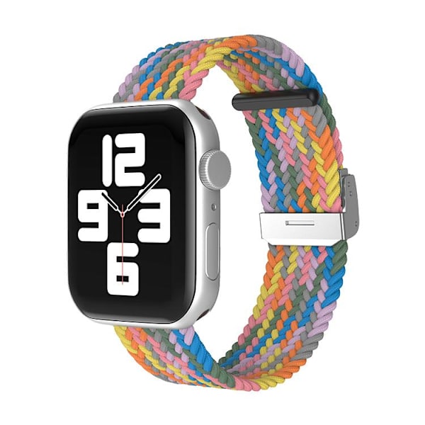 Apple Watch kompatibelt Armband Elastiskt  MULTI/LILA 38/40/41mm multifärg one size