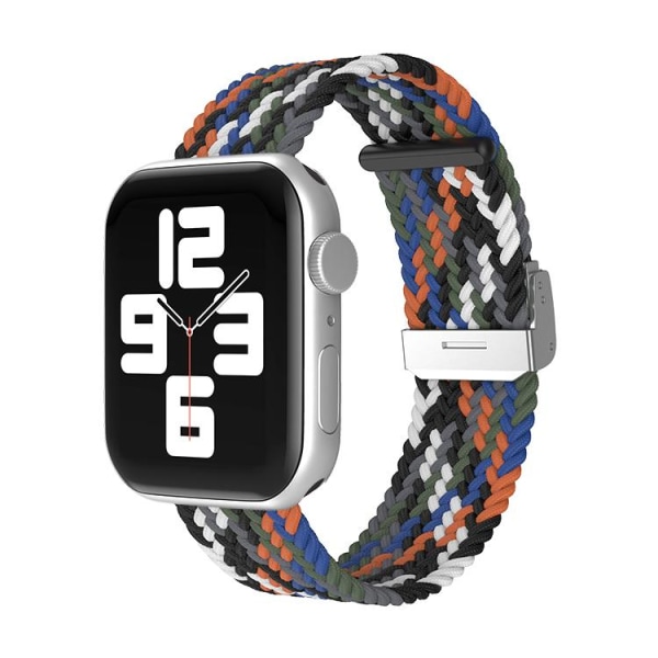 Apple Watchin kanssa yhteensopiva ranneke elastinen DENIM 38/40 / 41mm Multicolor one size