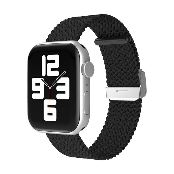 Apple Watch-kompatibelt armbånd Elastic SORT 42/44/45 mm Black one size