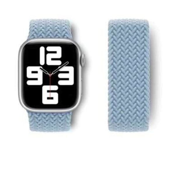 Apple Watch-kompatibelt ARMBÅND Elastik LYSEBLÅ 38/40/41 mm LightBlue L