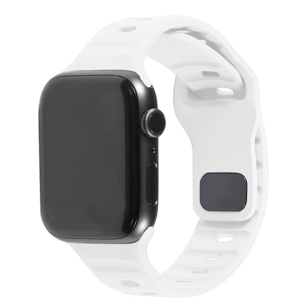 Apple Watch kompatibelt Armband SPORT Silikon VIT 38/40/41mm White