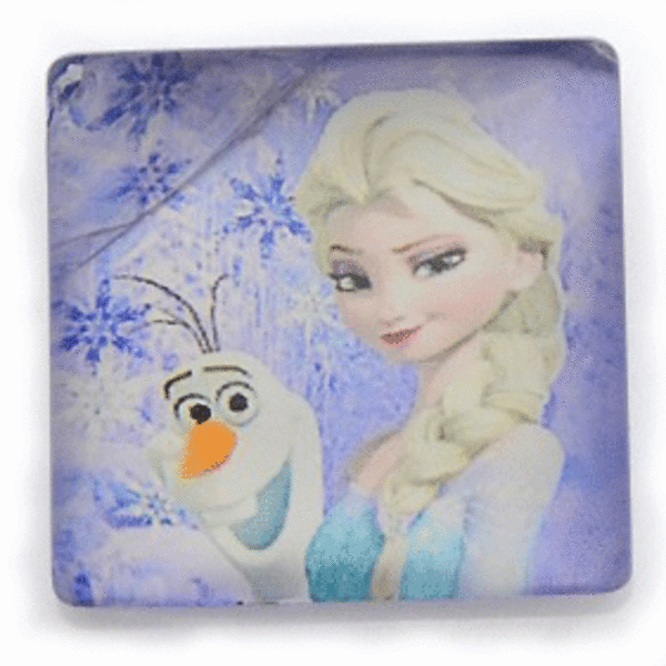 Glaslins fyrkant Elsa - 10 mm - 10-pack