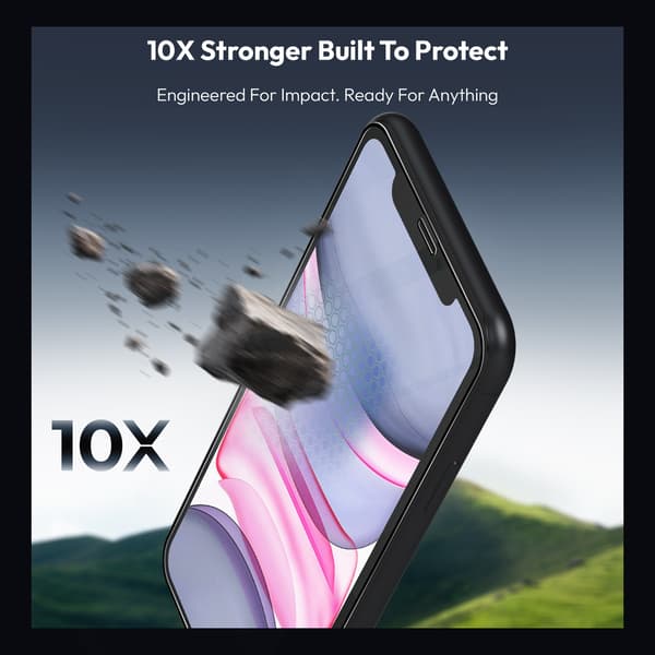 2-Pack iPhone 11 Skärmskydd - Härdat Glas | [Automatisk Installation] - Bubbelfritt