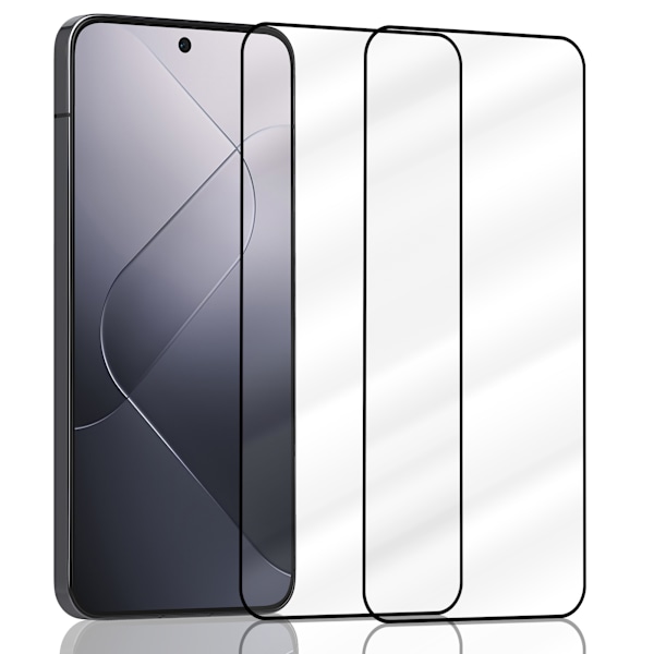2-Pack XIAOMI 14 Skærmbeskyttelse - Hærdet Glas 9H - Super kvalitet 3D