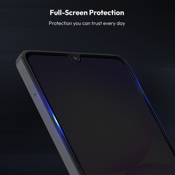 2-Pack Samsung A08Privacy Skärmskydd & 2-Pack linsskydd - Härdat Glas 9H - Super kvalitet 3D