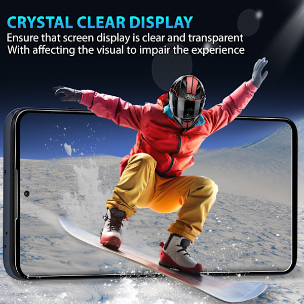 1-Pack Xiaomi Poco X3 Privacy Skærmbeskyttelse - Hærdet Glas 9H - Super kvalitet 3D