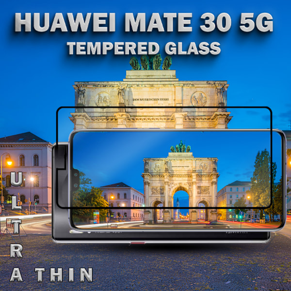 1-Pack HUAWEI MATE 30 Skærmbeskyttelse - Hærdet Glas 9H - Super kvalitet 3D