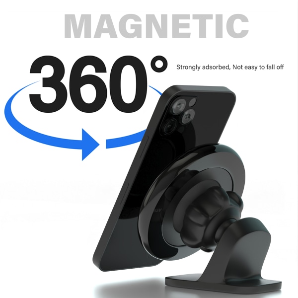 Magnetisk Mobilhållare | Stark Magnetfäste | Säker och Stabil