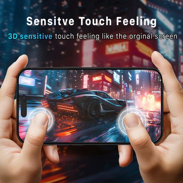 2-Pack Iphone 17E Näytönsuoja - Karkaistu Lasi 9H - Super laatu 3D