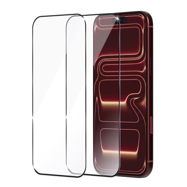 2-Pack iPhone 18 Pro Skärmskydd - Härdat Glas 9H - Super kvalitet 3D iPhone 18 Pro