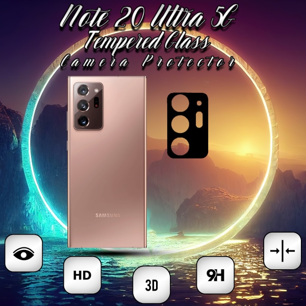 Linsskydd Samsung Galaxy Note 20 Ultra (5G) - Härdat Glas 9H - Super 3D Linsskydd
