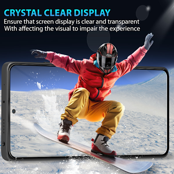 2-Pack Xiaomi Poco M6 Pro Skærmbeskyttelse - Hærdet Glas 9H - Super kvalitet 3D