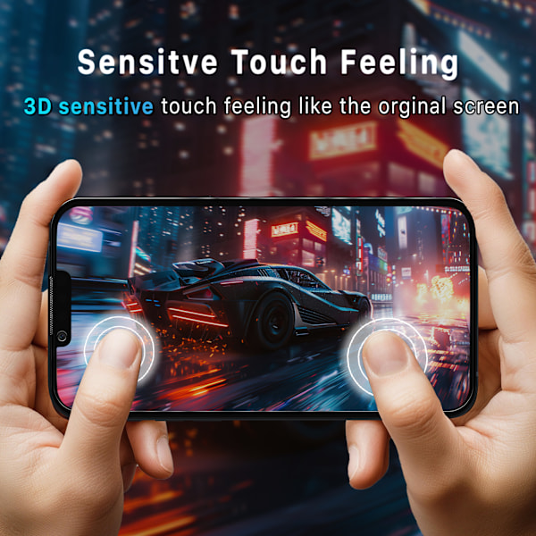 1-Pack Iphone 16E Privacy Skärmskydd & 1-Pack linsskydd - Härdat Glas 9H - Super kvalitet 3D