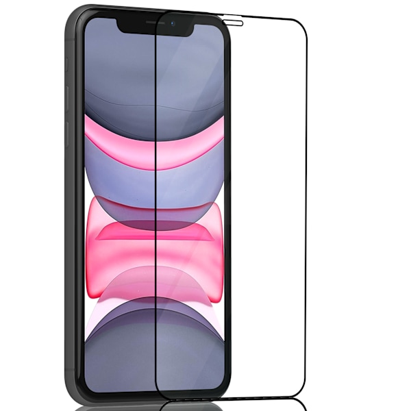 1-Pack Iphone 11 Näytönsuoja - Karkaistu Lasi 9H - Super laatu 3D
