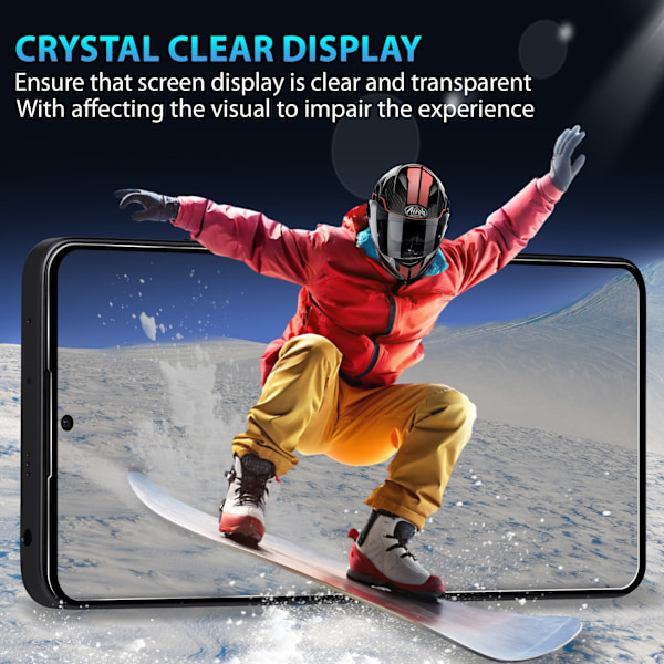 2-Pack Xiaomi Redmi Note 14 Privacy Skærmbeskyttelse - Hærdet Glas 9H - Super kvalitet 3D