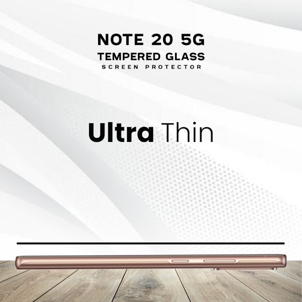 Samsung Galaxy Note 20 5G - Härdat glas 9H - Super kvalitet 3D