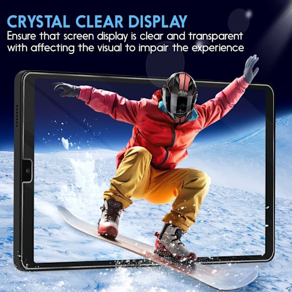 1-Pack SAMSUNG TAB A9 Skärmskydd - Härdat Glas 9H - Super kvalitet 3D