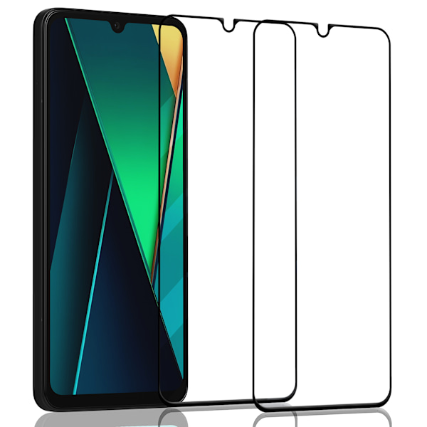 2-Pack Xiaomi Poco C75 Näytönsuoja - Karkaistu Lasi 9H - Super laatu 3D