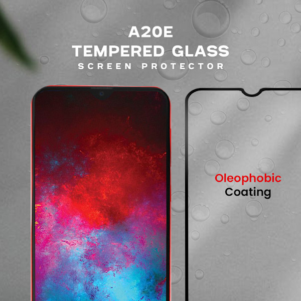 1-Pack SAMSUNG GALAXY A20E Näytönsuoja - Karkaistu Lasi 9H - Super laatu 3D