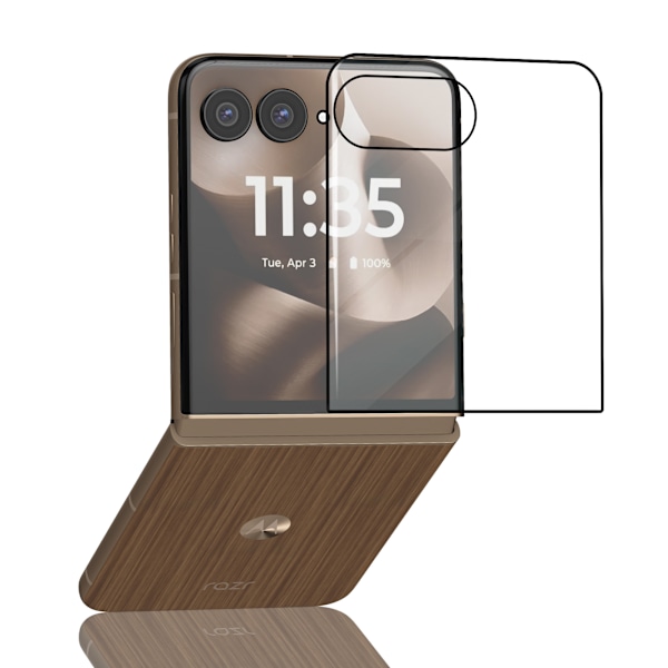 1-Pack Motorola Razr 60 Ultra (2025) Skärmskydd - Härdat Glas 9H - Super kvalitet 3D
