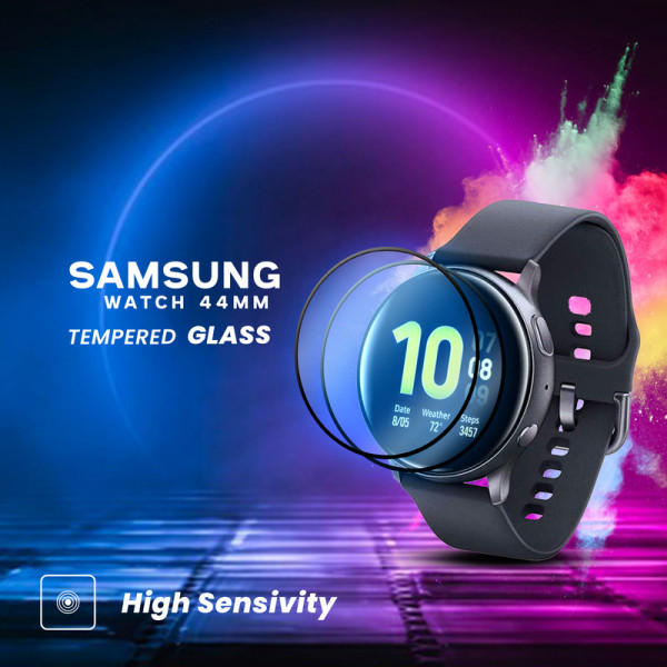2 Pack Samsung Watch 44mm - Härdat glas 9H - Super kvalitet 3D